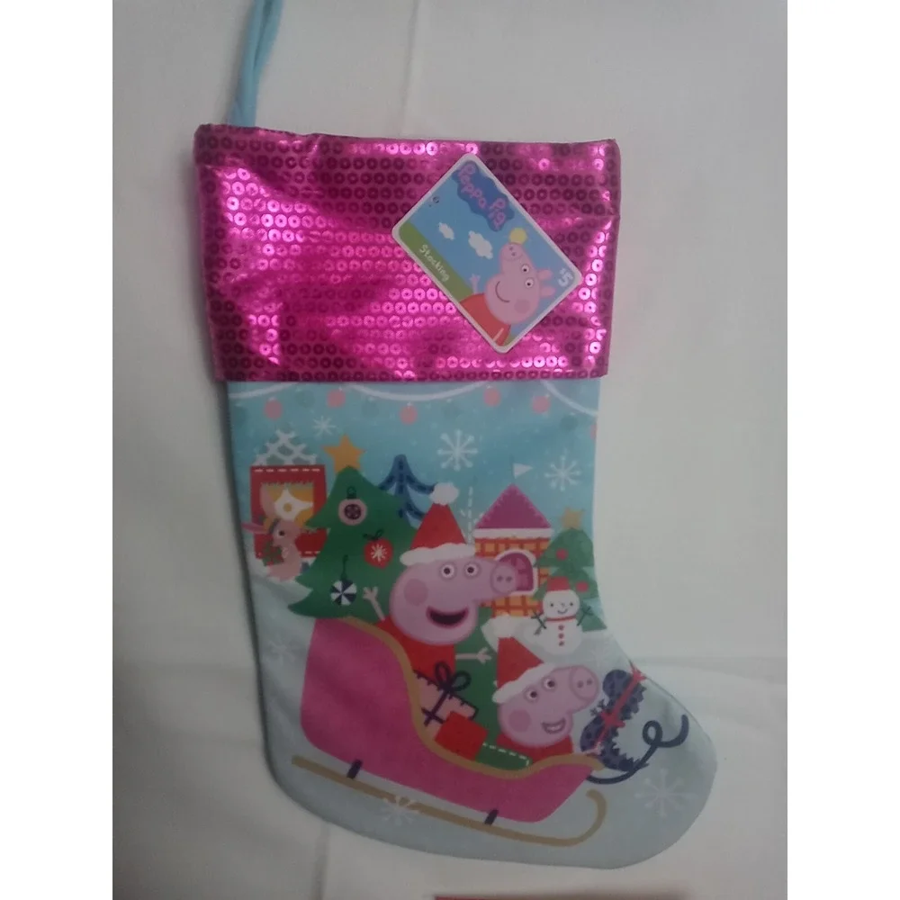 Peppa Pig Christmas Stocking & Stocking‎ Stuffers Holiday Crafts Santa Ornament